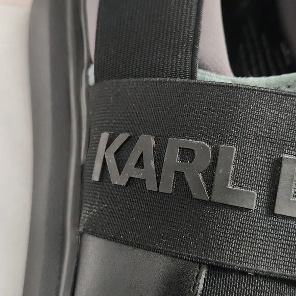 Karl Lagerfeld Paris Logo Slip-on Shoes (M Size 9) - Picture 8 of 16